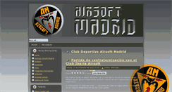 Desktop Screenshot of airsoftmadrid.com